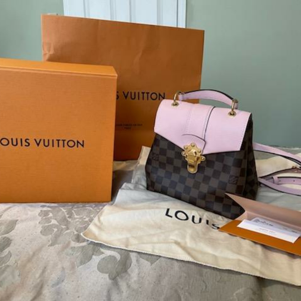 Louis Vuitton Clapton Magnolia Pink Damier